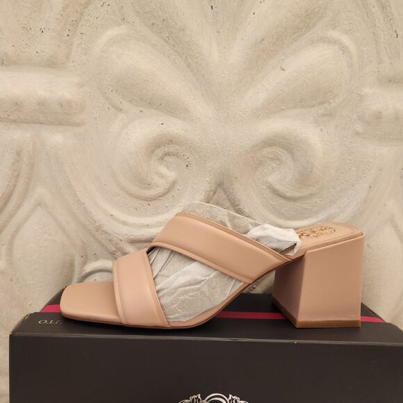 Vince Camuto Jinani Pale Peony Eco Sheep sandals. NIB. Size 8.5 - Picture 2 of 11